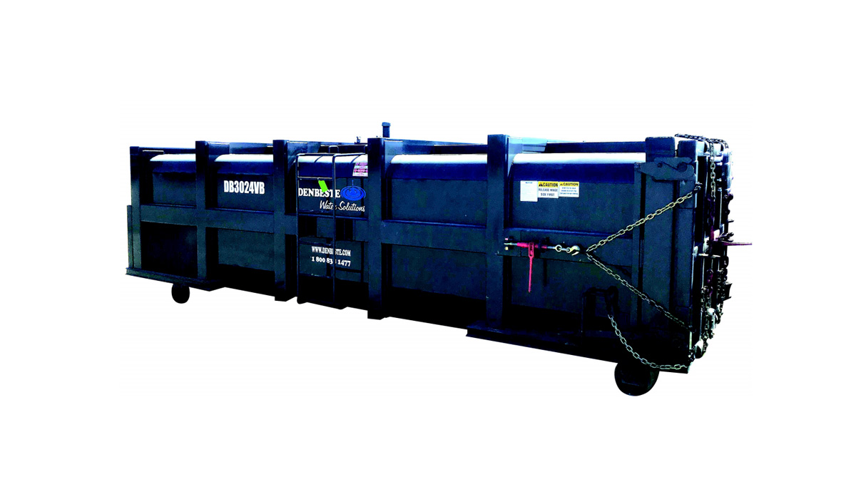 Vacuum Container 25 Cubic Yard Capacity DenBeste Companies